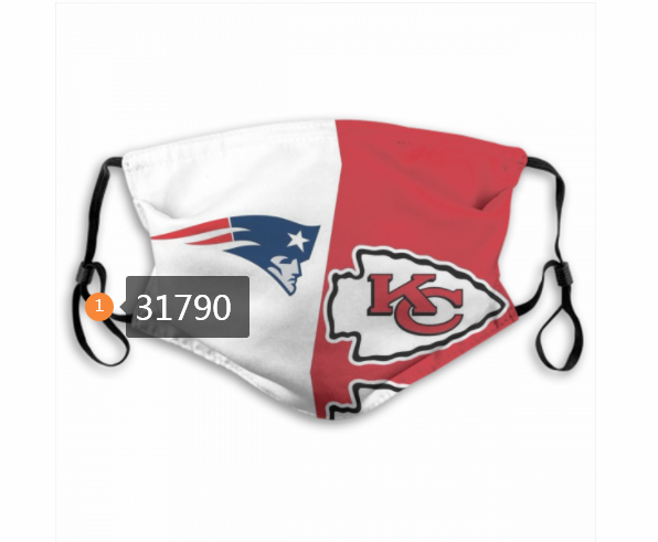 NFL Kansas City Chiefs  1652020 Dust mask with filter